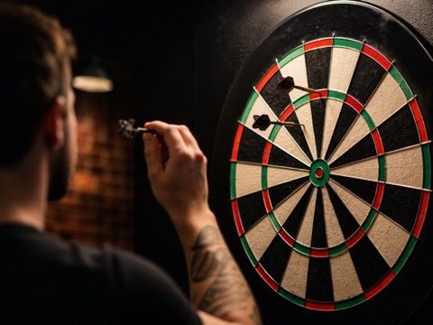 Darts board preview