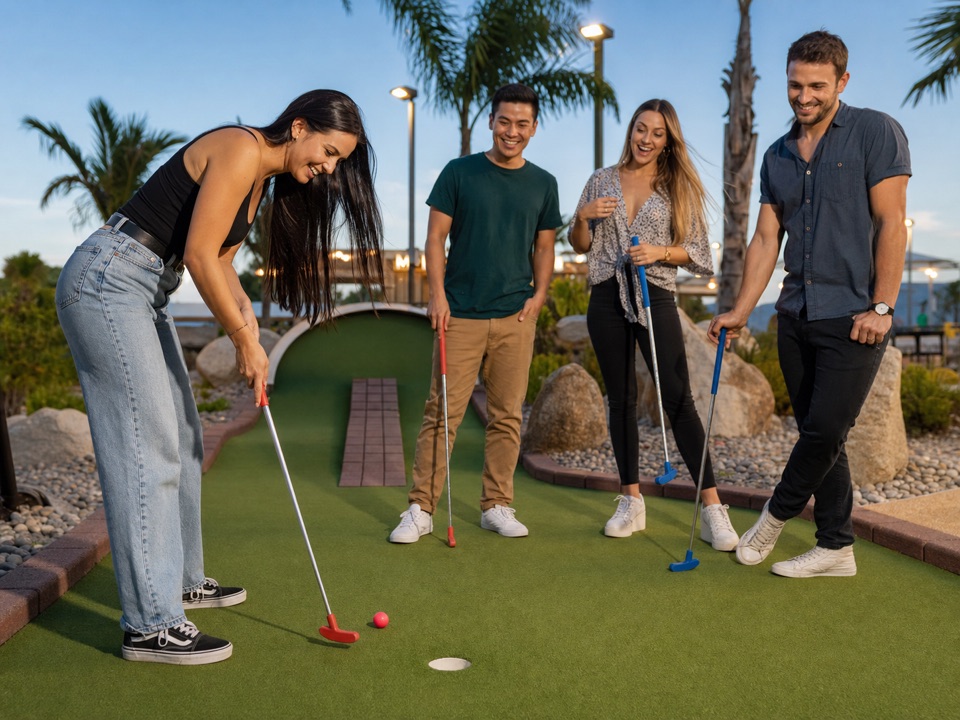Mini Golf Board