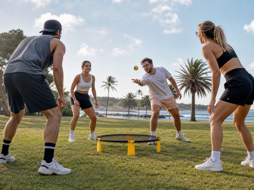 Spikeball/Roundnet Board