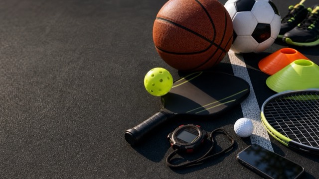Sports gear for picking and playing an activity