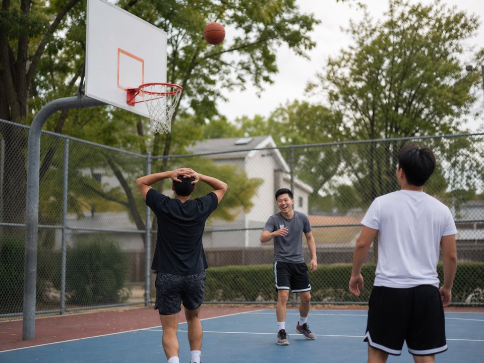 Half-Court Hit Chase activity preview