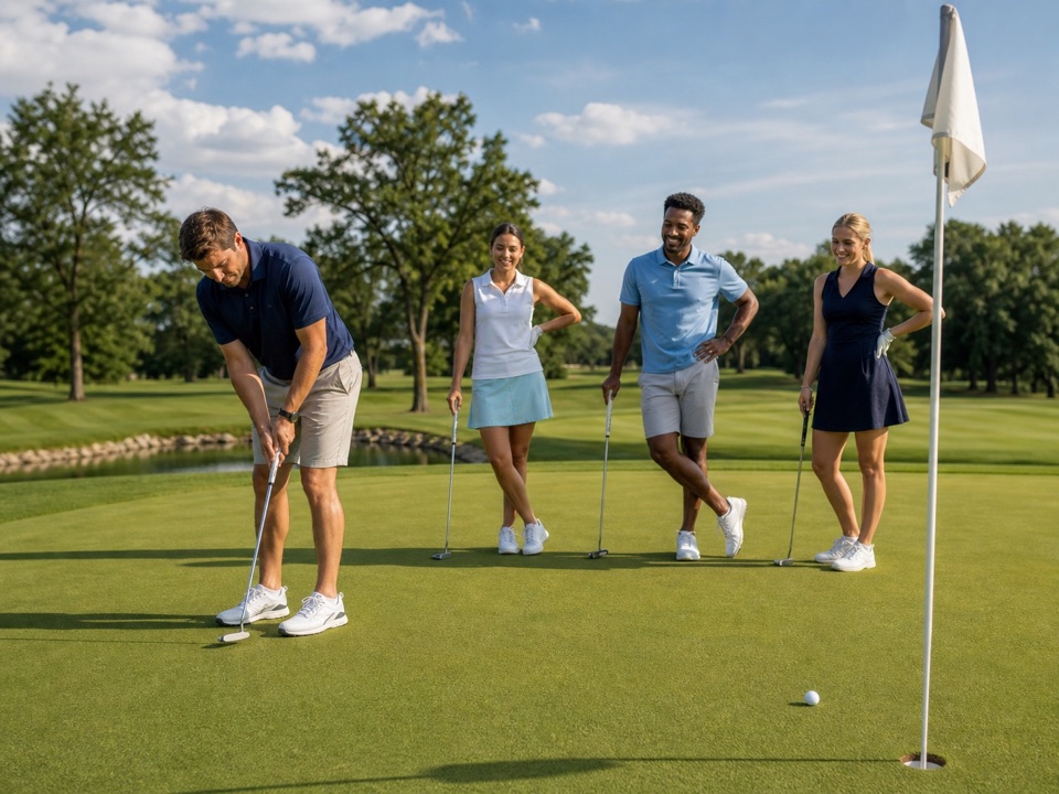 Bingo Bango Bongo activity preview - Earn points for first on the green, closest on the green, and first in the hole.