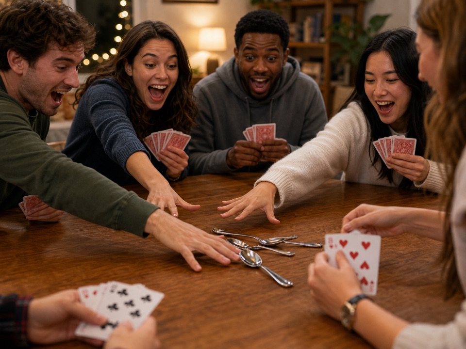 Spoons Freeze Fair Start activity preview