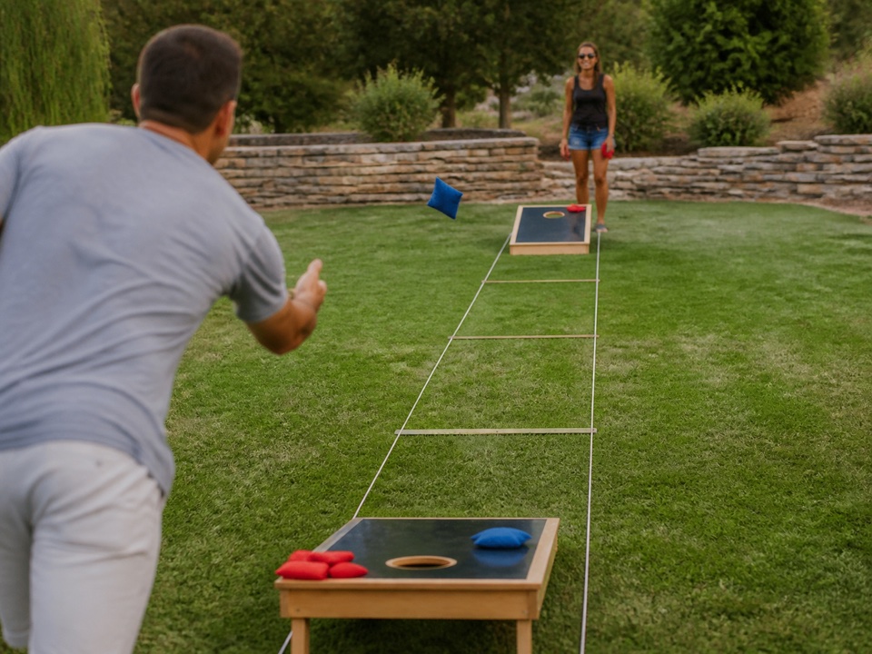 Distance Ladder Marks · Cornhole activity preview