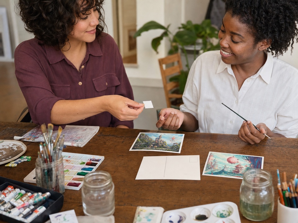 Postcard From Anywhere activity preview