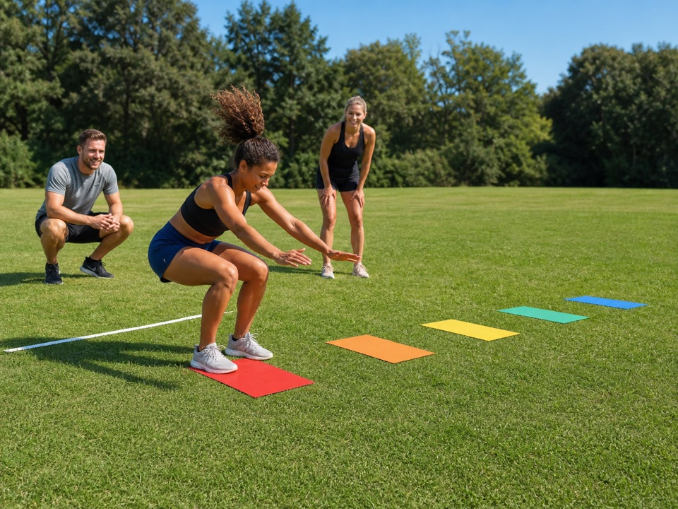 Broad Jump Ladder activity preview