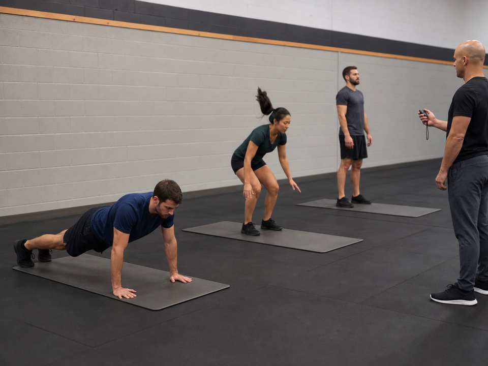 Burpee Entry Round activity preview