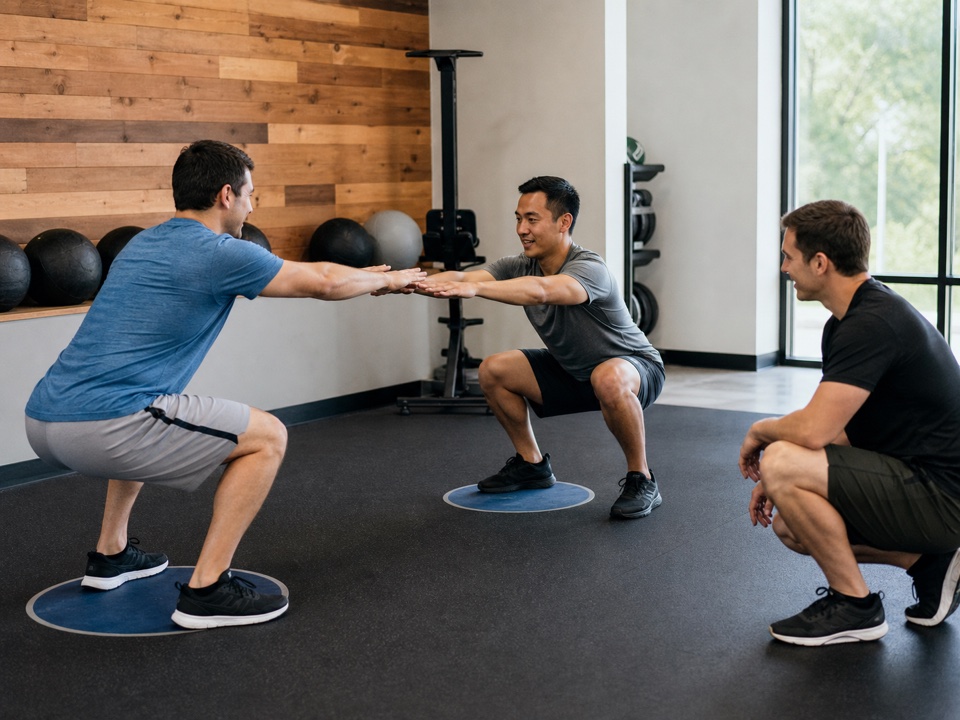 Squat Hold Showdown activity preview