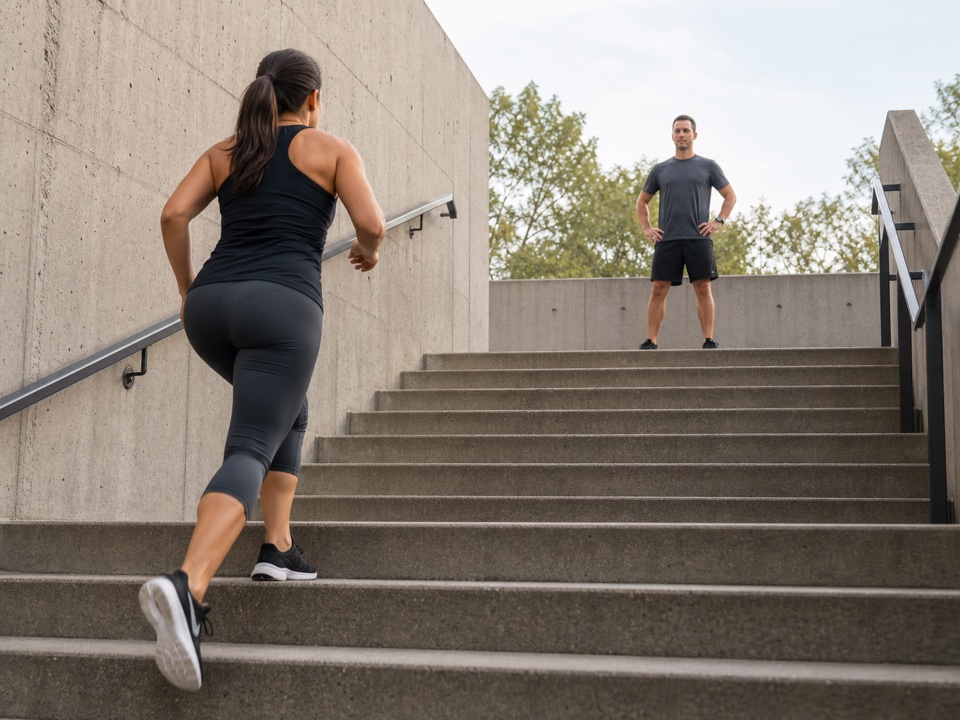 Stairwell Dash activity preview