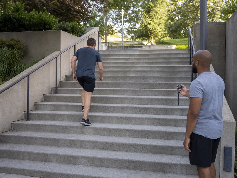 Stairwell Step Count Run activity preview