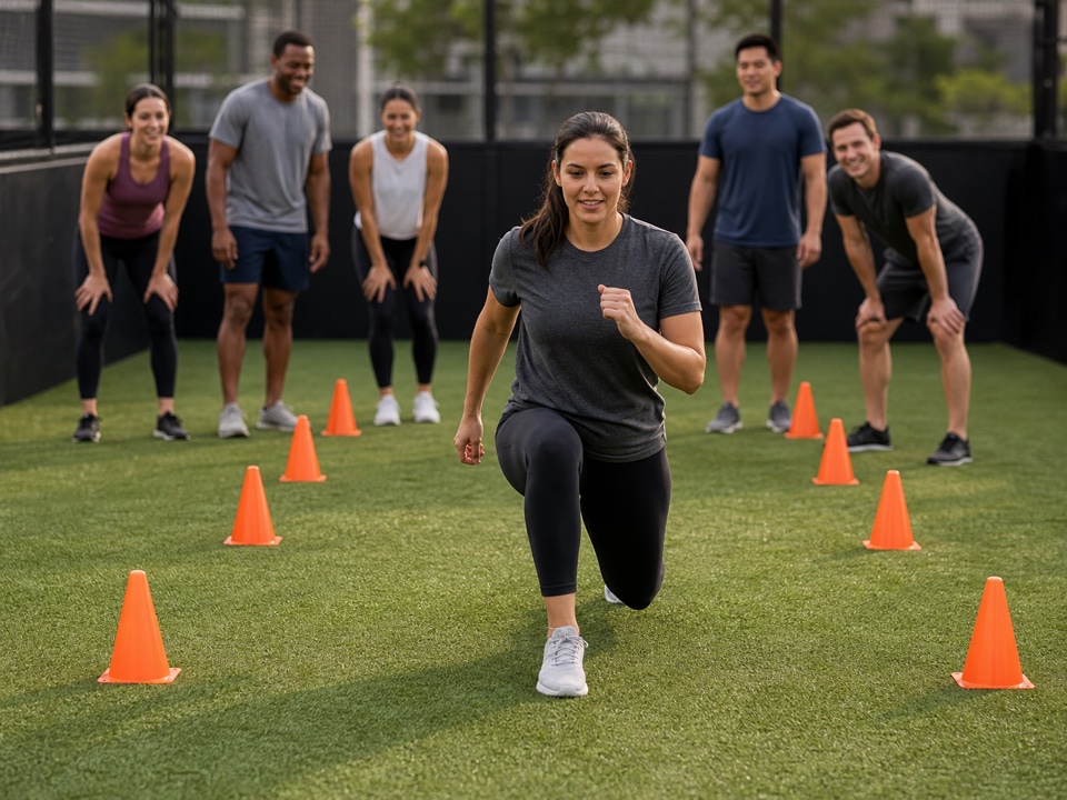 Walking Lunge Run activity preview
