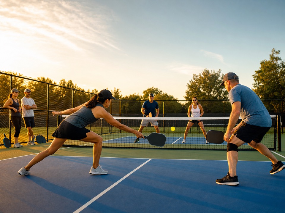 Pickleball golden point switch