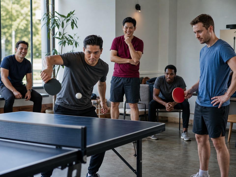 King of the table ping pong