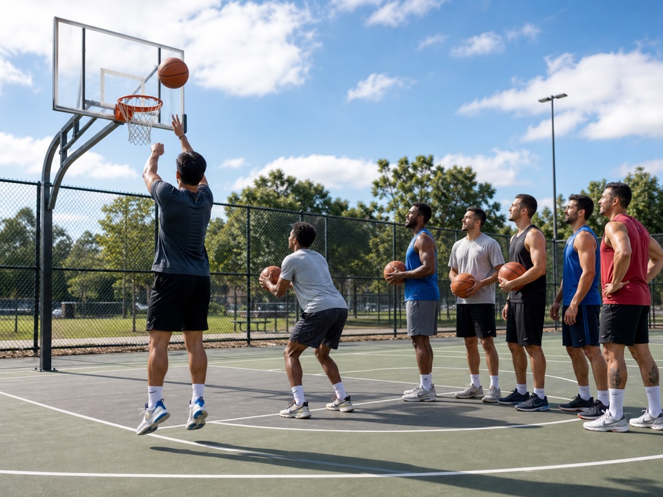 Knockout Basketball activity preview
