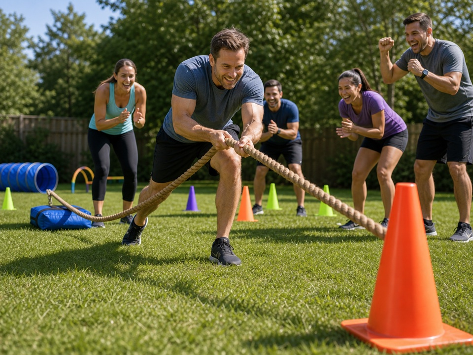 Rope Pull Finish activity preview
