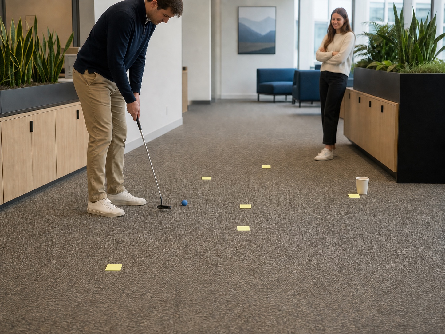 Sticky-Note Fairway activity preview