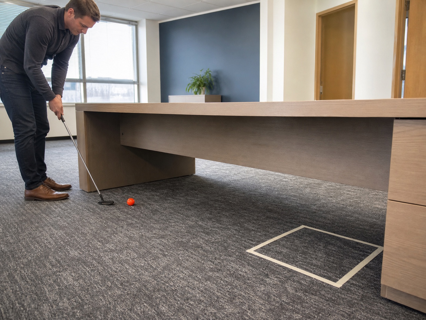 Under-Desk Tunnel Putt activity preview