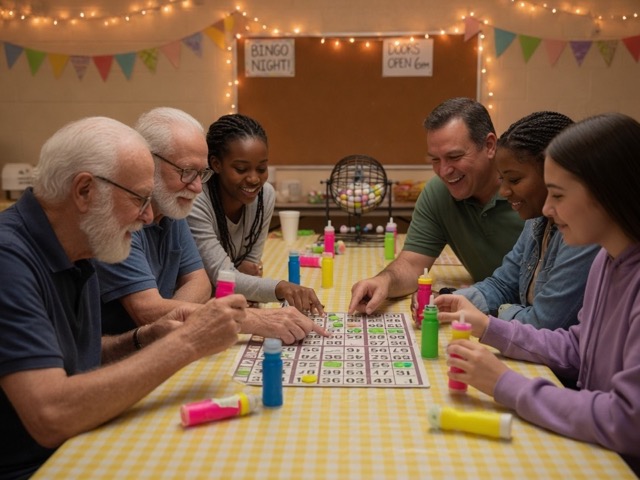 Bingo Equal-Turn Sprint activity preview - Short race with equal turns for everyone.