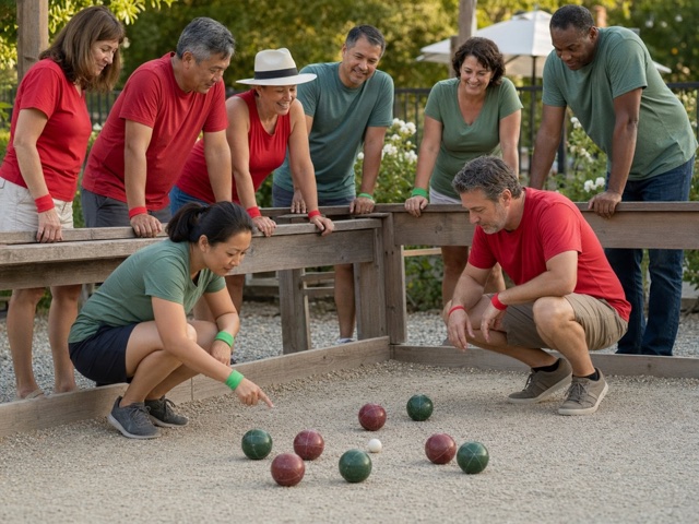 Team Average Bocce activity preview - Balance bocce teams so one strong roller does not decide everything.