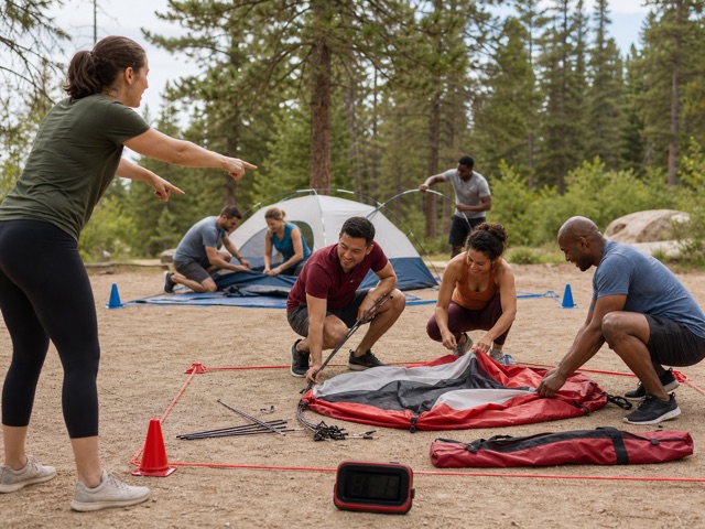 Tent Team Challenge activity preview