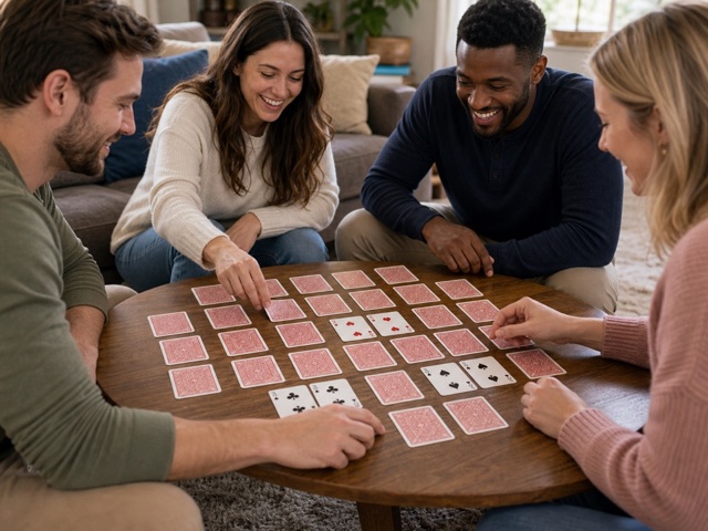 Memory Match Deck Sprint activity preview - Lay pairs face down and race for the most matches before the deck clears.