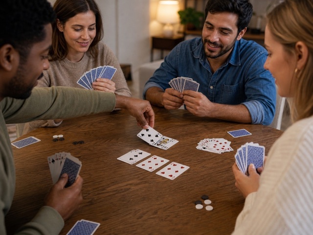 Pitch Point Chase activity preview - Play Pitch to 11 points with standard high, low, jack, and game scoring.