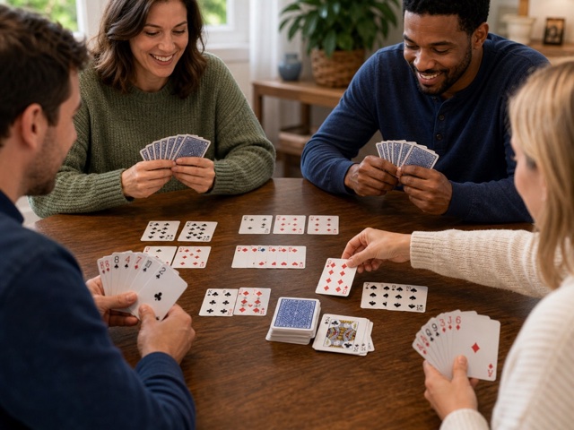 Shanghai Rummy Short Contract activity preview - Play 5 contracts instead of a full long table. Lowest score wins.