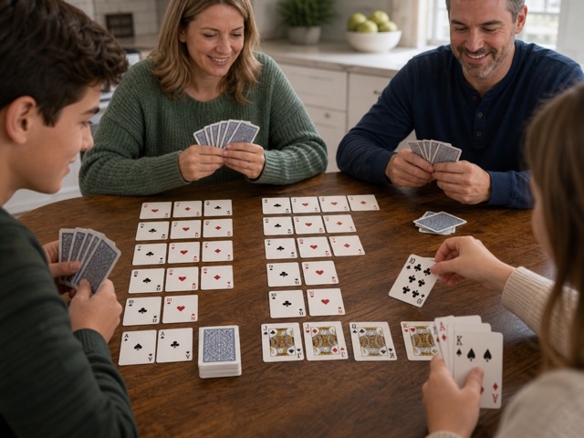 Three Thirteen Ladder activity preview - Play 3 through king rounds and keep score normally. Lowest total wins.