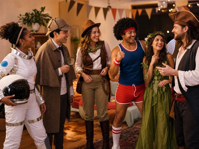 Comeback Token · Costume Party activity preview - Give trailing players a door back.
