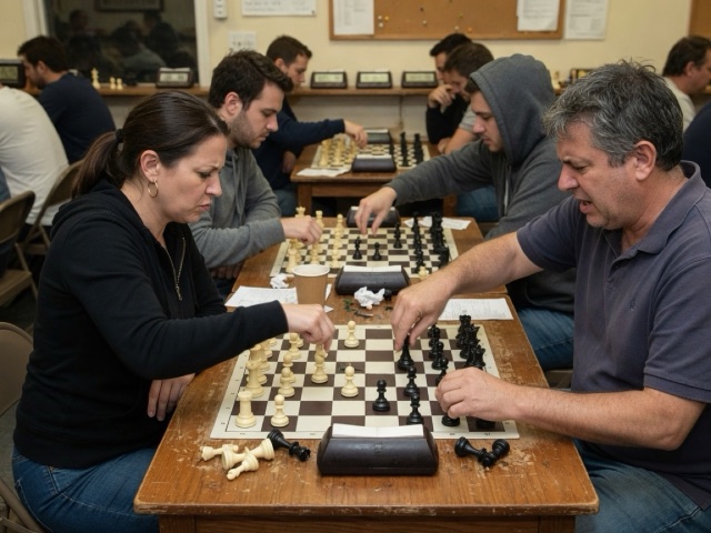Bullet Brawl activity preview - One-minute games with a winner-stays rotation and equal seats for everyone.
