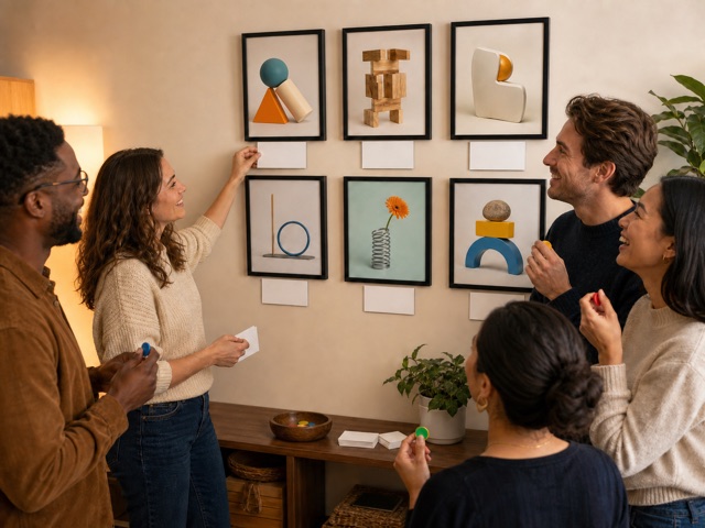Caption Match Gallery activity preview