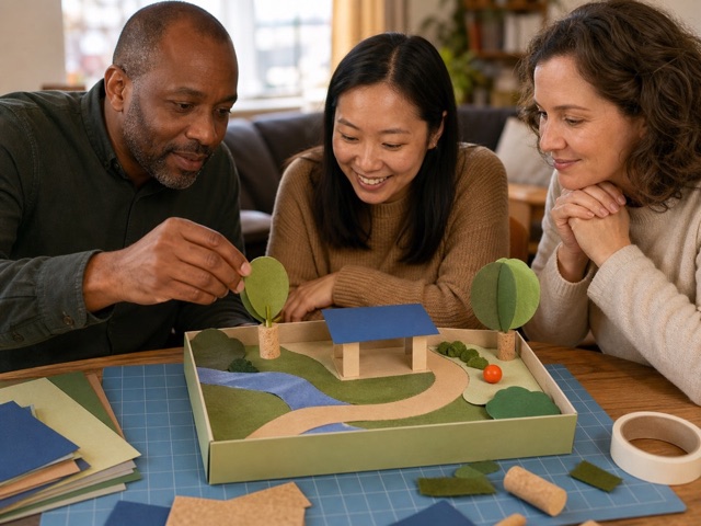 Tiny Scene Diorama activity preview