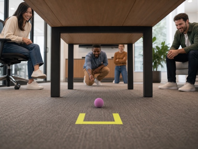 Under-Table Lane Putt activity preview