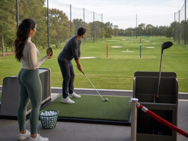 Accuracy Before Distance activity preview - Must prove corridor accuracy before distance balls can score.