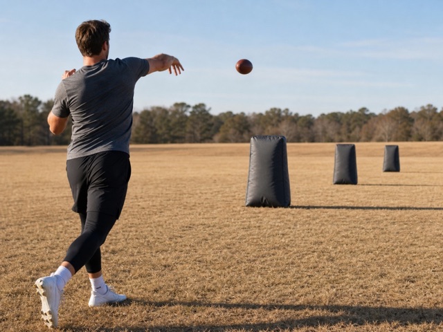 QB Target Tree activity preview - Climb a quarterback target ladder with safe called throws.