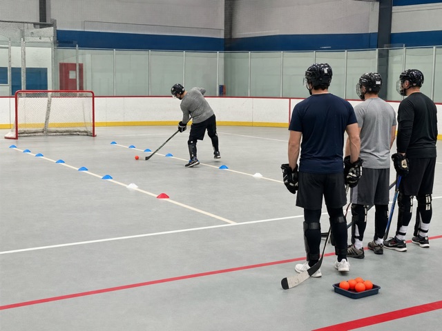 Backhand Finish Count activity preview - Score only backhand finishes from the called lane and count to the target number. First player there wins.