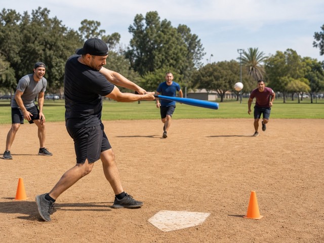 Home run derby sprint