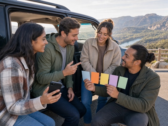 Road Trip Playlist activity preview
