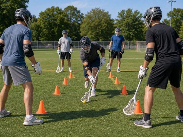 Shooting Rebound Chase activity preview - Connect lacrosse shooting with rebound responsibility.