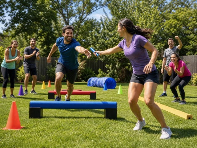 Obstacle Course Relay activity preview