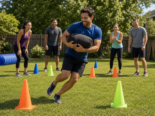 Sandbag Carry Loop activity preview