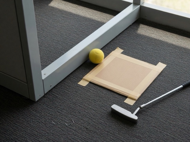 Cubicle Door Frame Bank activity preview