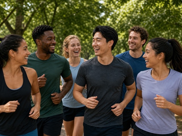 Fartlek Landmark Call activity preview - Rotate who calls the next surge landmark and who calls the recovery landmark. Best total pace control across the route wins.