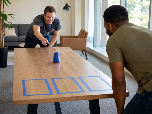 Cup Slide Duel activity preview