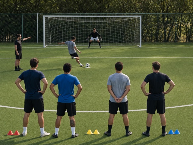Penalty Sudden-Death Ladder activity preview - Survival penalties with escalating conditions — called corners, no run-up, weak foot.