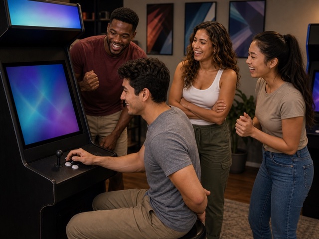 Arcade Rotation activity preview - Rotate through arcade stations and score rank points.