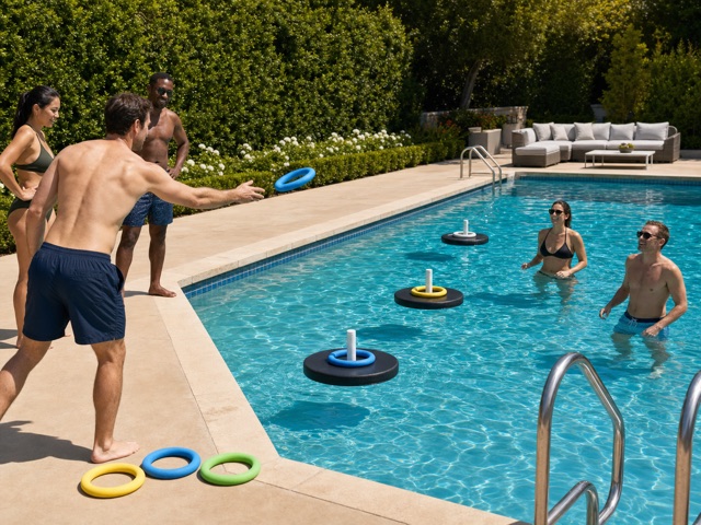 Float Ring Toss Ladder activity preview