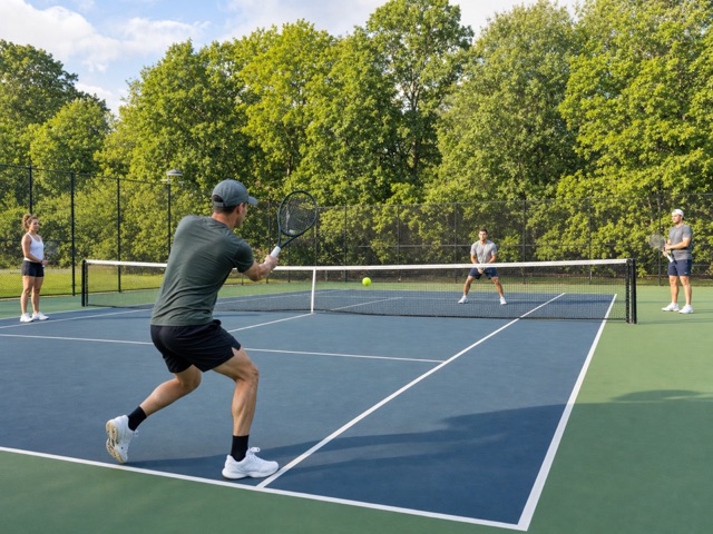Tiebreak Sprint Round-Robin activity preview - Round-robin first-to-5 mini-tiebreaks with standard serve rotation.
