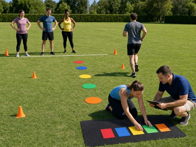 Field Marker Memory Run activity preview