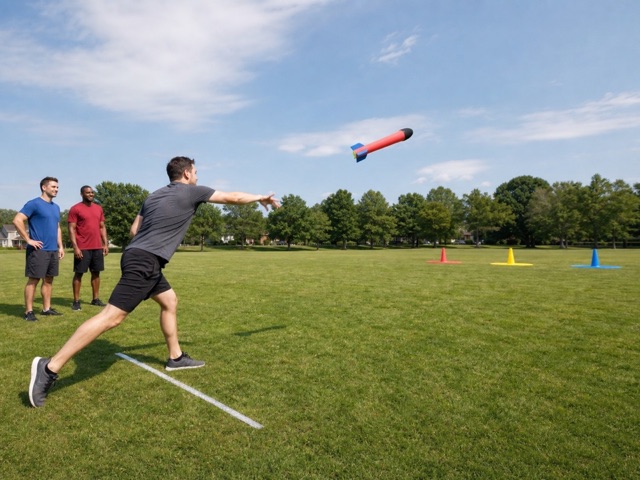 Foam Turbo Throw Target activity preview